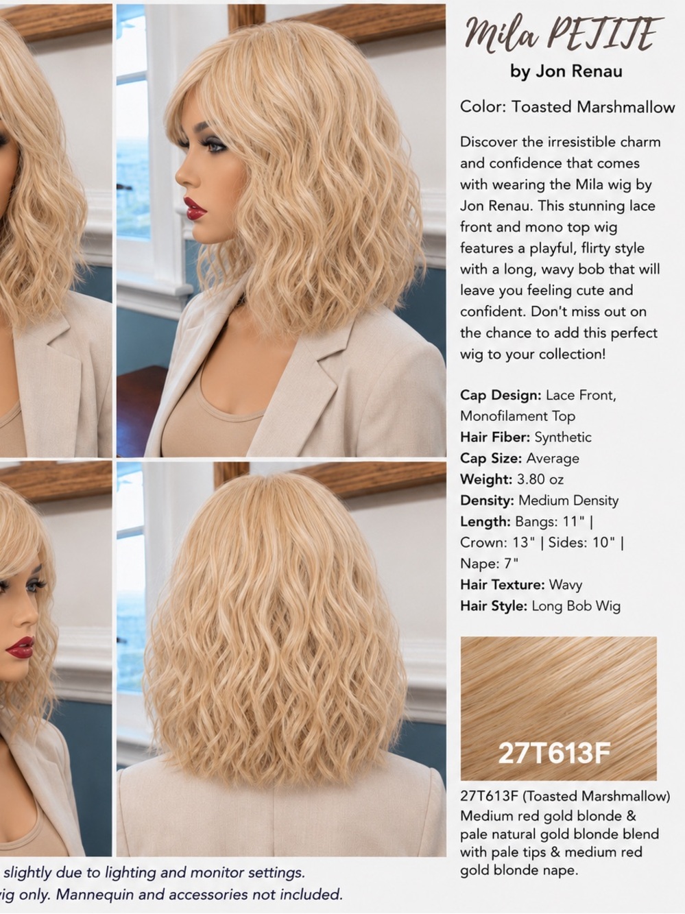 Mila by Jon Renau PETITE in Toasted Marshmallow